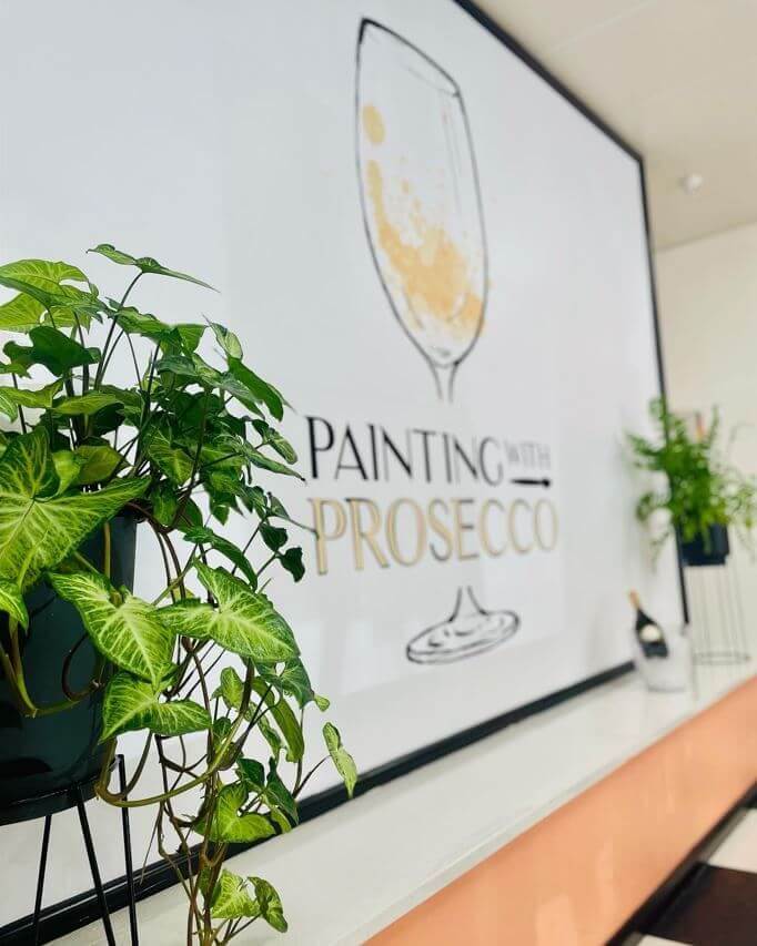 Painting With Prosecco Things to do Love Central Coast